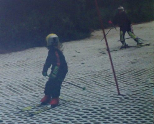 skiing midlands plastic slope