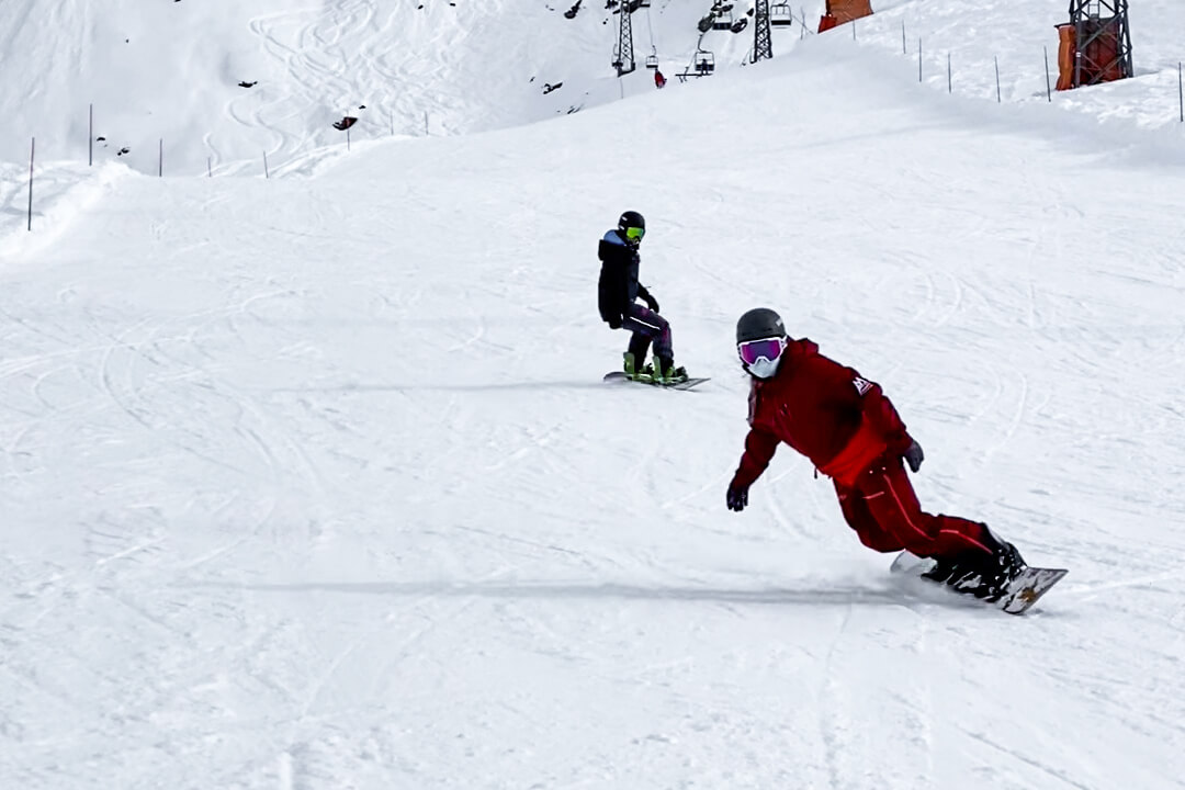 Snowboard lessons Verbier & Nendaz